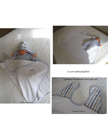 Serviette Sortie De Bain Papillon